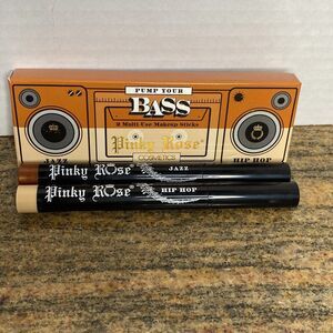 Pinky Rose Cosmetics Multi Use 2 Makeup Sticks Pump Your Bass Jazz Hip Hop NIB